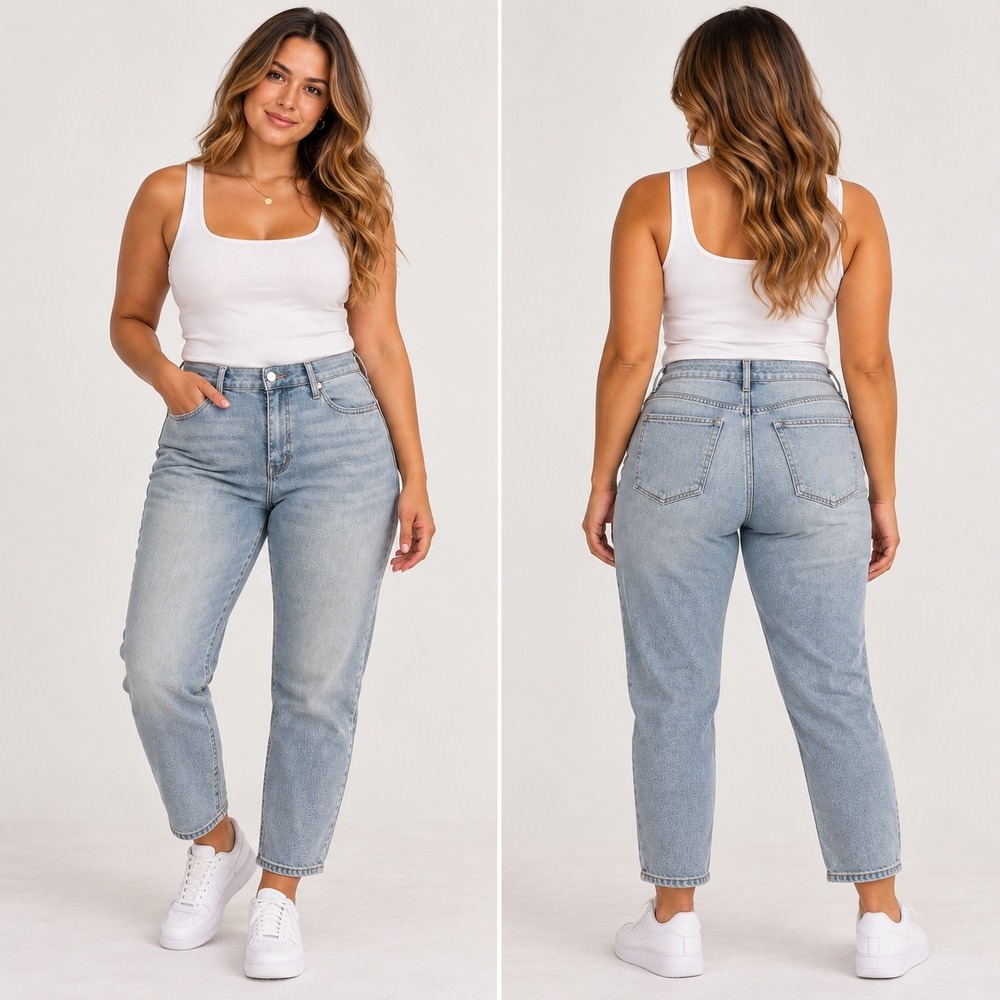 Lane Bryant Genius Skinny Jeans Light Wash Mid Rise Stretch Denim Short 18S NEW